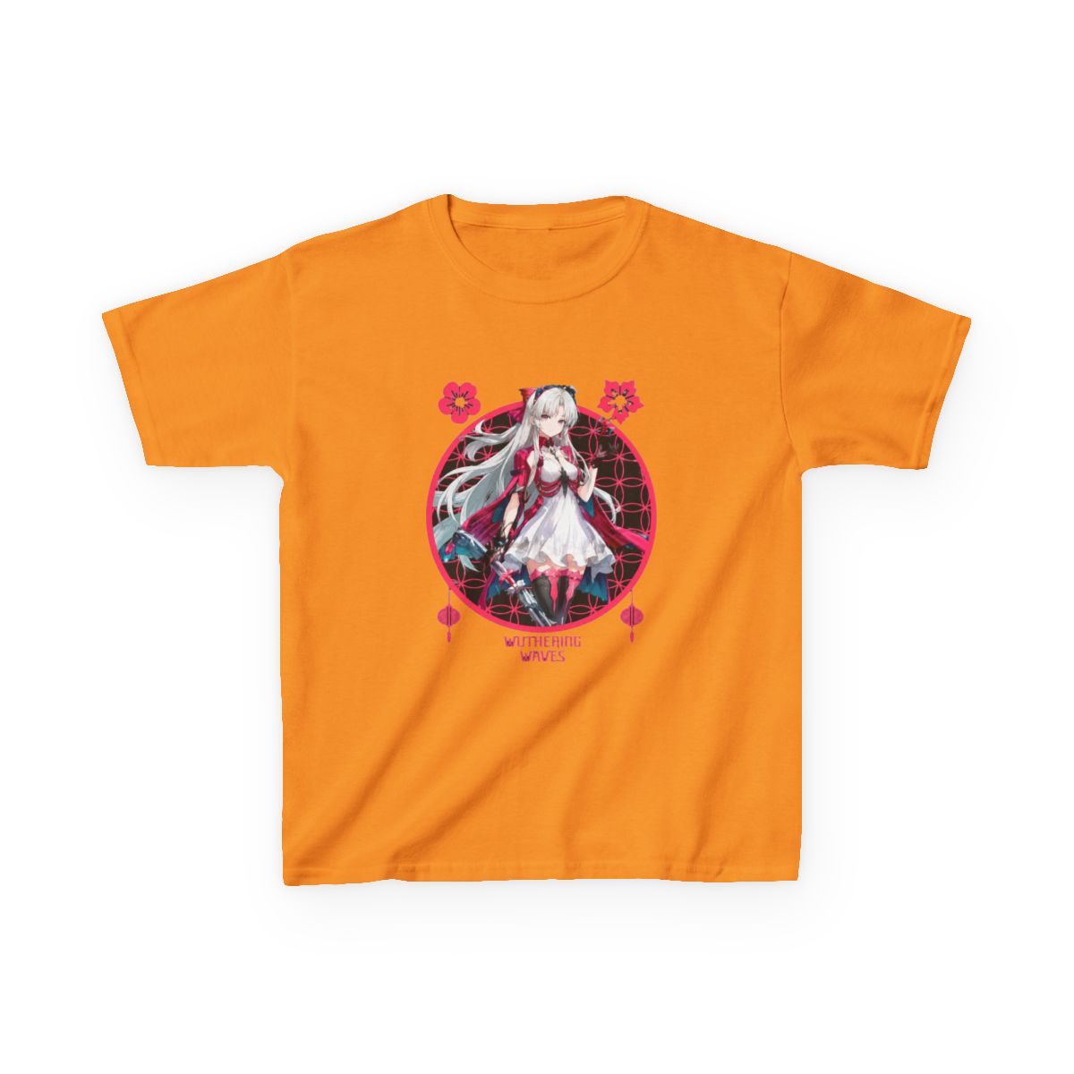 Carlotta (Wuthering Waves) Kids T-Shirt - alternate angle 4, merchandise
