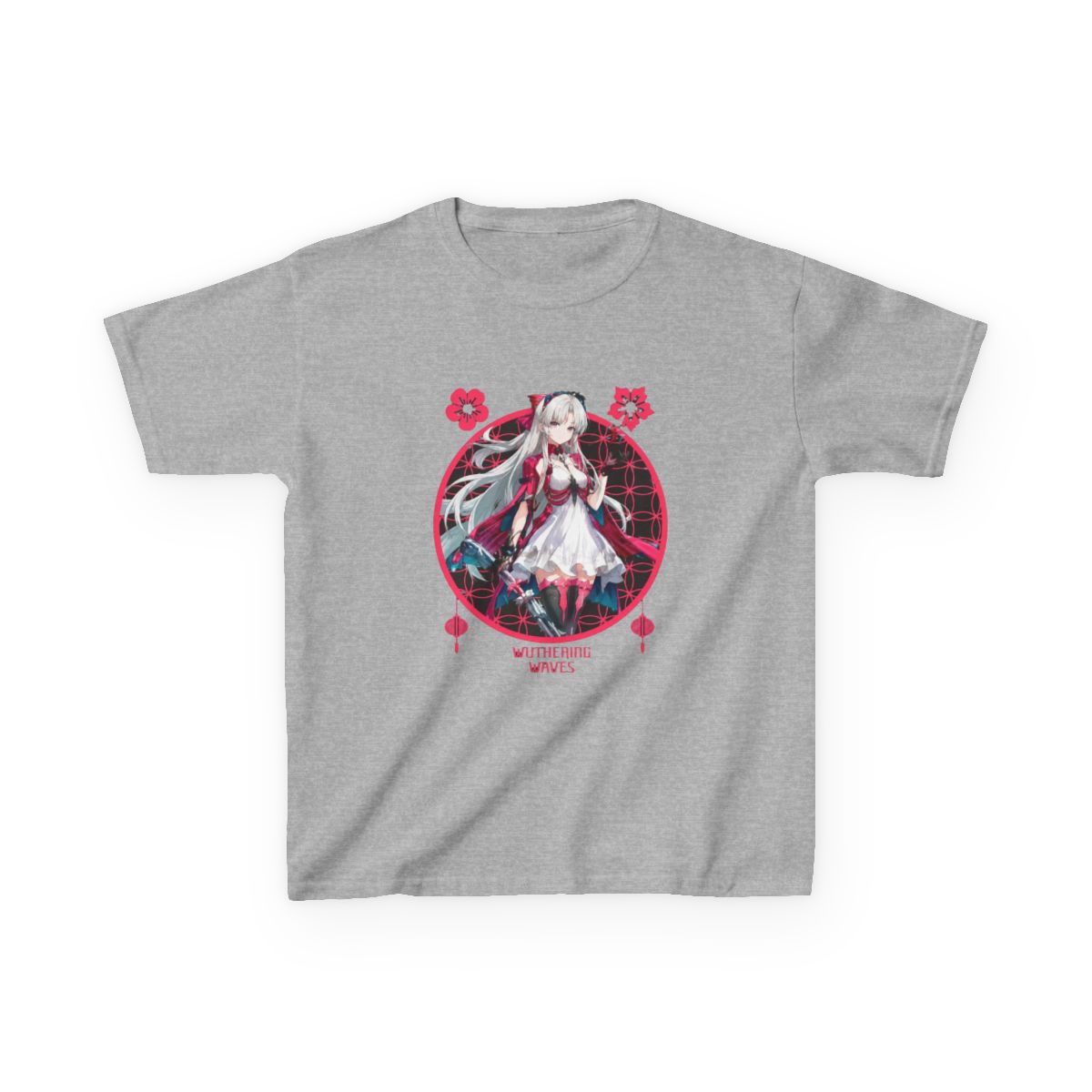 Carlotta (Wuthering Waves) Kids T-Shirt - alternate angle 3, merchandise