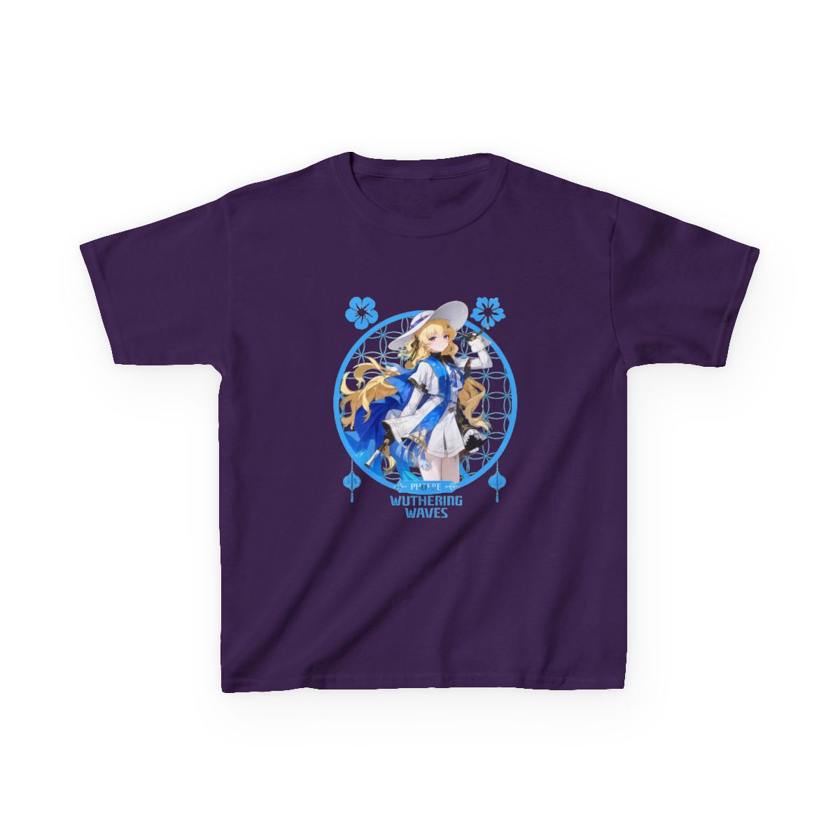 Phoebe (Wuthering Waves) Kids T-Shirt - alternate angle 5, merchandise