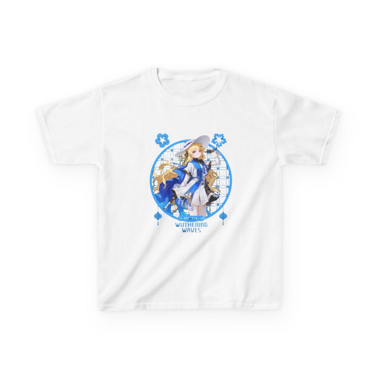 Phoebe (Wuthering Waves) Kids T-Shirt - alternate angle 4, merchandise